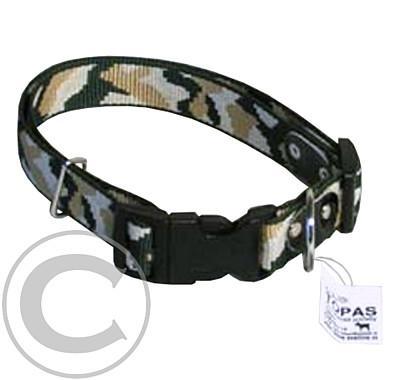 Obojek nylon ARMY 40-60cmx24mm 1ks