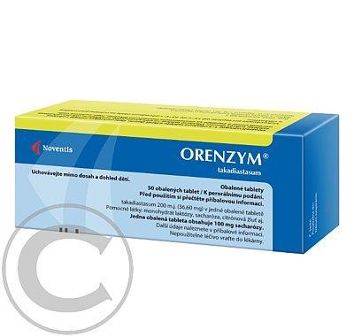 ORENZYM  50X200UT Obalené tablety