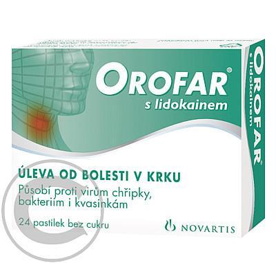 OROFAR  24 Pastilky rozp. v ústech