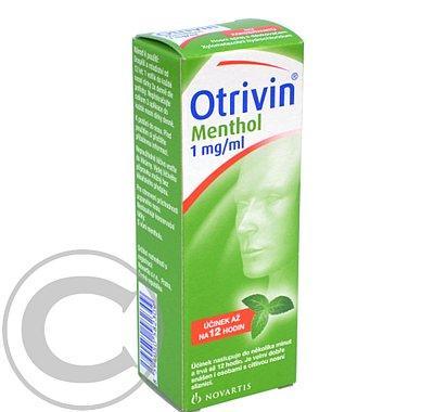 OTRIVIN MENTHOL 1 MG/ML  1X10ML/10MG Roztok ve spreji