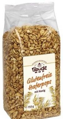 Ovesné vločky pufované s medem 150g