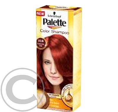 PALETTE Color shampoo 318 intenzivně červený