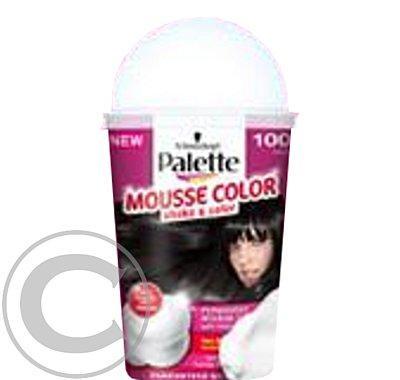 Palette Mousse Color 100 černý 125ml