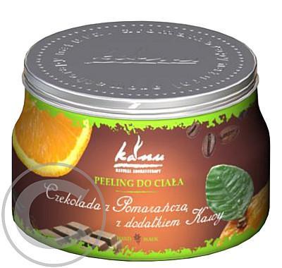 Peeling čokoláda-pomeranč s přídavkem kávy 350g