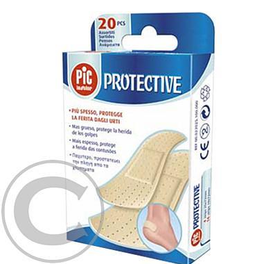 PIC Náplast s polštářkem PROTECTIVE 20ks