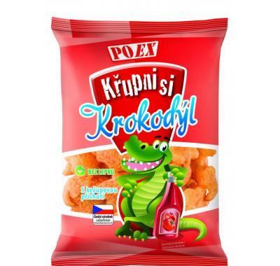 POEX Krokodýl s kečupovou příchutí 100 g  : VÝPRODEJ exp. 2016-04-07