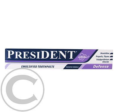 PresiDENT Zubní pasta Defense ochranná emulgovaná 75ml