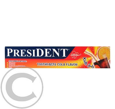 PresiDENT Zubní pasta děti 3-6let Cola příchuť 50ml