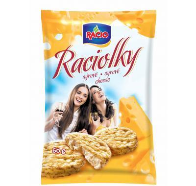 Raciolky pšenično sýrové 60 mg