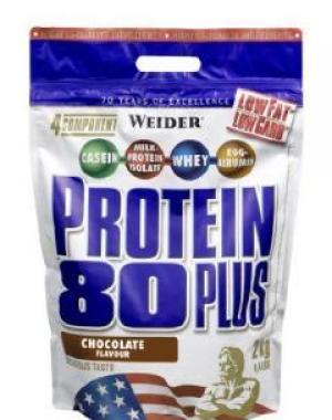 WEIDER Protein 80 Plus banán 2000 g