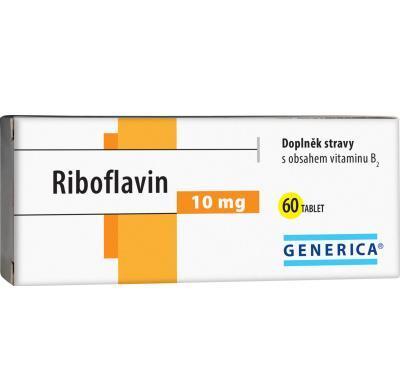 GENERICA Riboflavin 60 tablet, GENERICA, Riboflavin, 60, tablet