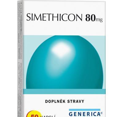 GENERICA Simethicon 80 mg 50 kapslí