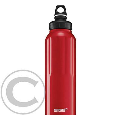 Nápojová lahev Sigg Wide Mouth Traveller Red 1,5l