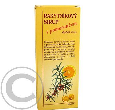 Rakytníkový sirup s pomerančem 225 g