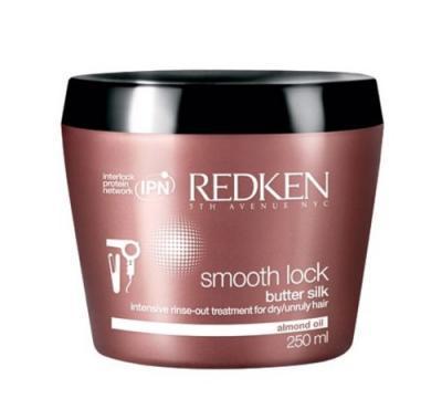 Redken Smooth Lock Butter Silk Maska pro nepoddajné vlasy 250 ml