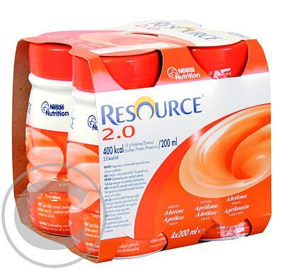 RESOURCE 2,0 KCAL MERUŇKOVÝ 1X200 ML  1X200ML Roztok