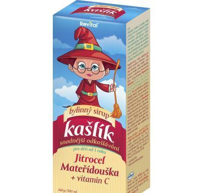 Revital Kašlík bylinný sirup - Mateřídouška 200 ml : VÝPRODEJ exp. 2016-02-19