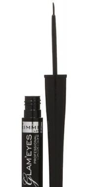 Rimmel London Glam Eyes Liquid Liner 3,5ml 001 Black Glamour