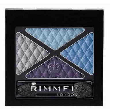 Rimmel London Glam Eyes Quad Eye Shadow 4,2 g 001 Smokey Noir