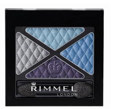 Rimmel London Glam Eyes Quad Eye Shadow  4,2g 002 Smoke Brun