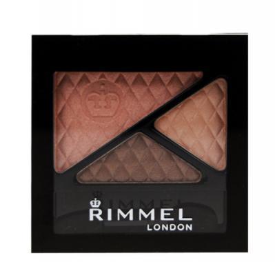 Rimmel London Glam Eyes Trio Eye Shadow 4,2 g 760 Glamorous Topaz