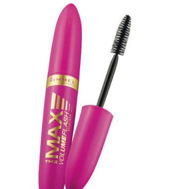 RIMMEL London Mascara The Max Volume Flash Waterproof 8 ml 001 Black černá