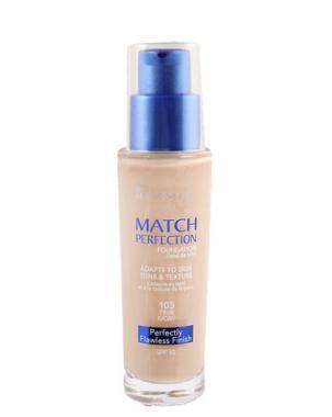 Rimmel London Match Perfection Foundation SPF15 30 ml 100 Ivory