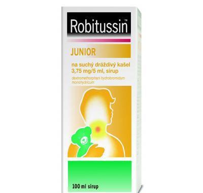 ROBITUSSIN JUNIOR NA SUCHÝ DRÁŽDIVÝ KAŠEL  100ML/75MG Sirup