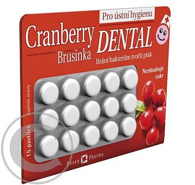 Rosen Cranberry Brusinka DENTAL 15 pastilek