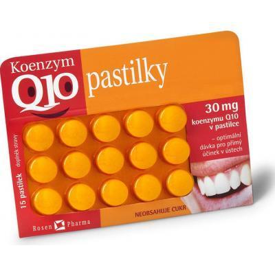 Rosen Koenzym Q10 30mg pastilky 15ks