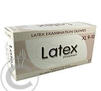 Rukavice vyš. XL latex/100 ks Saek