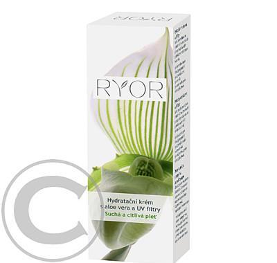 RYOR Suchá citlivá pleť Hydratační krém aloe vera a UV 50ml, RYOR, Suchá, citlivá, pleť, Hydratační, krém, aloe, vera, UV, 50ml