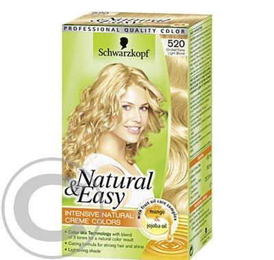 SCHWARZKOPF natural&easy 520 extra světle plavý