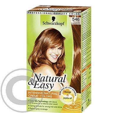 SCHWARZKOPF natural&easy 546 střední měď plavá