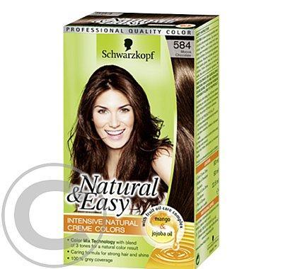 SCHWARZKOPF natural&easy 584 moka čokoláda