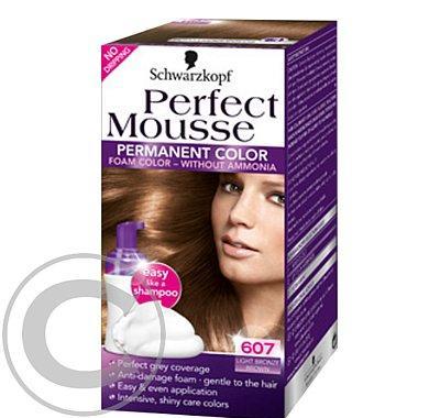 Schwarzkopf Perfect Mousse 607 svět.bronz.hnědý