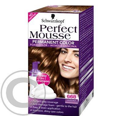 SCHWARZKOPF Perfect Mousse 668 oříšek