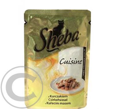 Sheba kapsa Cuisine kuřecí maso ve šťávě 85g