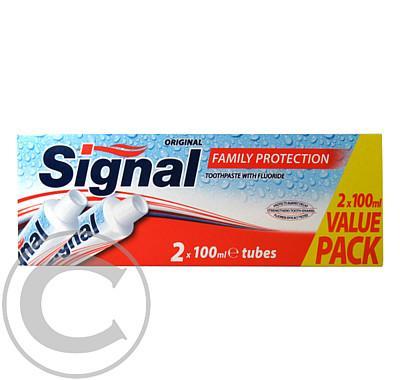 Signal zubní pasta Original Family Protection 2x100ml