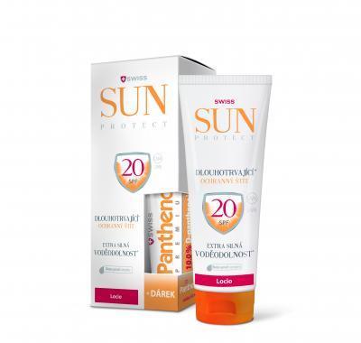 SIMPLY YOU Swiss SunProtect F 20 locio 250 ml   Panthenol 50 ml ZDARMA