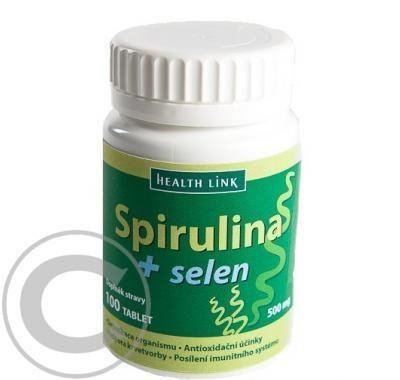 Spirulina se selenem 500mg tbl.100