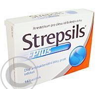 STREPSILS PLUS  16 Pastilky rozp. v ústech