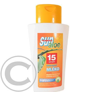 SUN VITAL Opalovací mléko OF15 s Aloe Vera 200ml