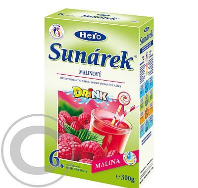 Sunárek instantní nápoj malinový - krabička 300 g