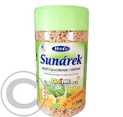 SUNAREK instantní nápoj zelený čaj citrón dóza 330g 10% zdarma