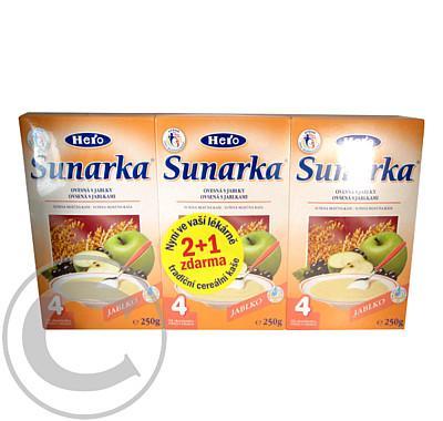 Sunarka ovesná s jablky 3x250g(2 1zdarma)