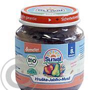 Sunval BIO Hruška-Jablko-Musli 125 g dětská výživa