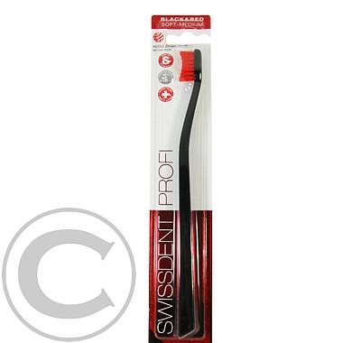 Swissdent zubní kartáček PROFI Black&Red SofMed