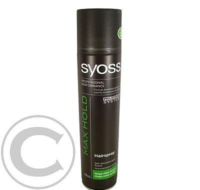 SYOSS lak na vlasy max hold 300ml zelený