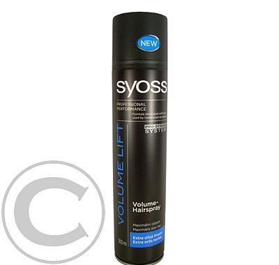 SYOSS lak na vlasy volume lift 300ml modrý